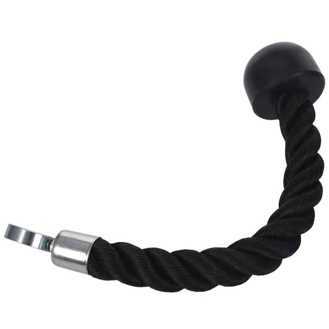 A64T-2X Heavy Duty Tricep Pull Down Single Rope With Snap Hook, Fitness Attachment Cable Machine Pulldown Rope For Home Gym